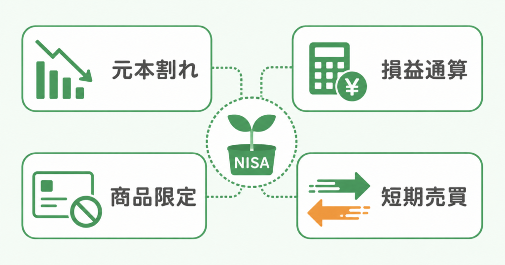 新NISAをやめたほうがいいと言われる4つの理由の画像